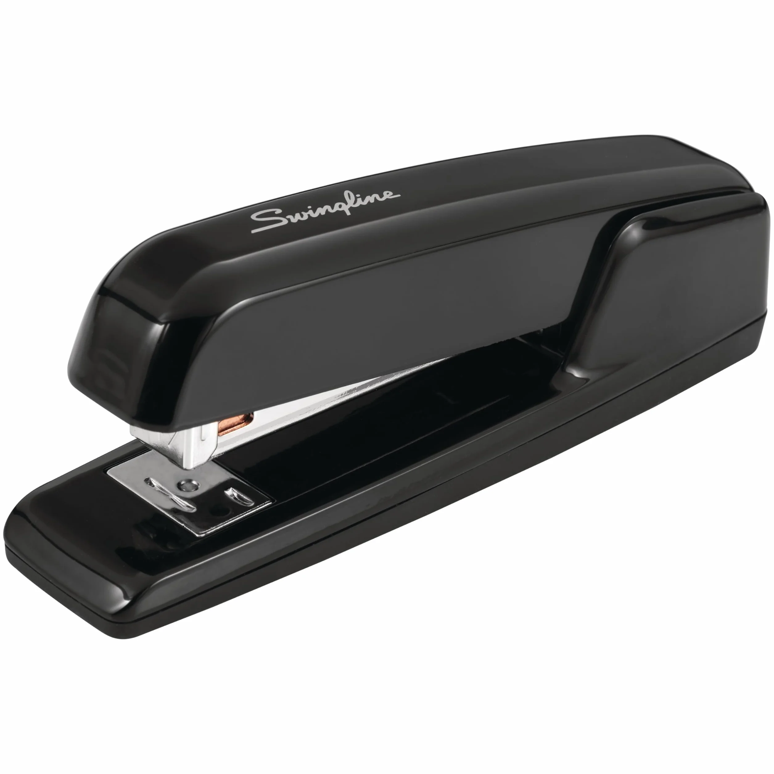 Swingline Zszywacz, 747 kultowy zszywacz biurkowy, antybakteryjny, pojemność 25 arkuszy papieru, wytrzymały zszywacz do biurowych biurowych lub domowych materiałów biurowych, czarny (74741)