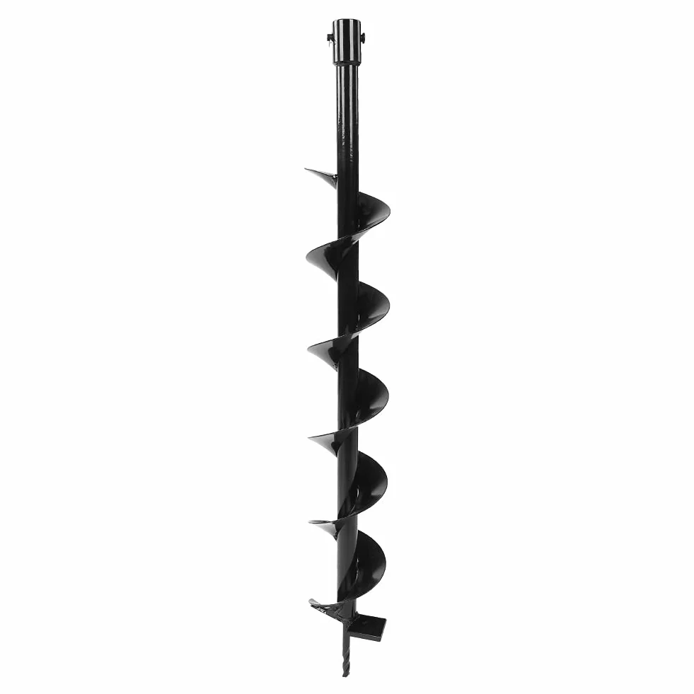 Wiertło Ogrodowe Ślimakowe Stal Manganowa 100x800mm Sześciokątne
