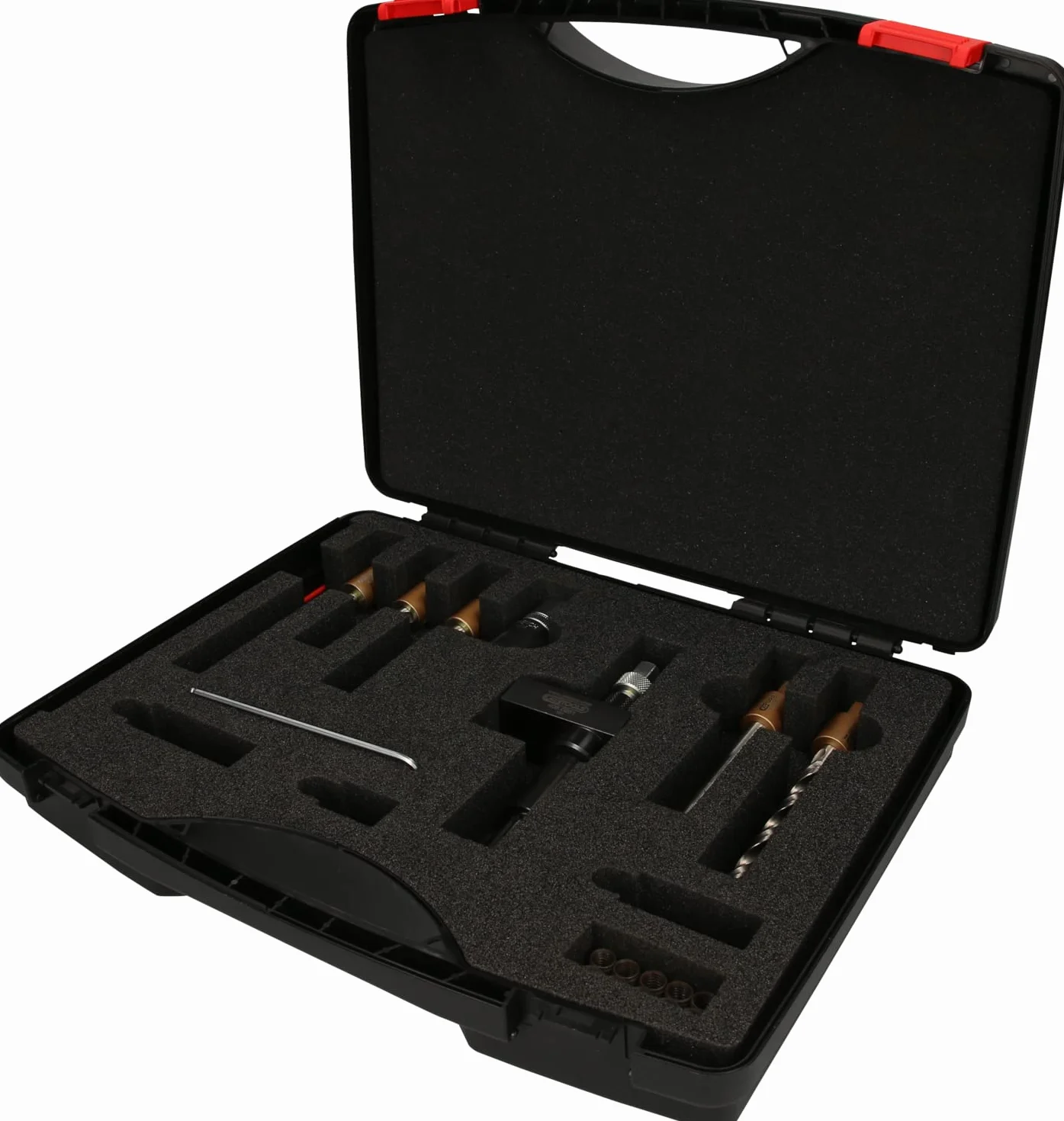 KS Tools 405.0050 Zestaw narzędzi do rozwiercania śruby mocowania wtryskiwacza, 22-szt