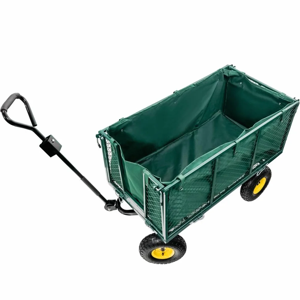 Mega-M Wózek ogrodowy transportowy składany 3W1 96x51x72 cm 500 kg