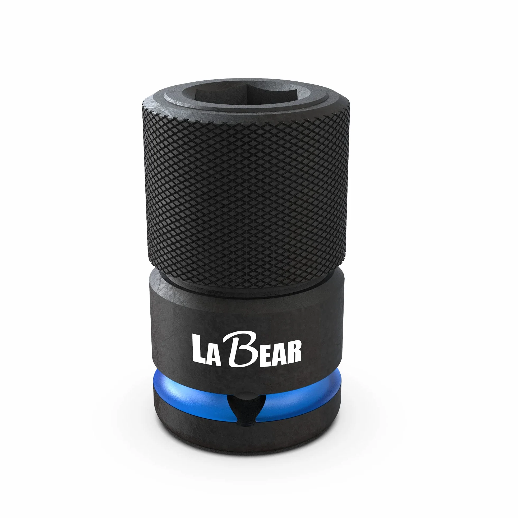 LABEAR TOOL Adapter klucza udarowego, napęd żeński 1/5.1 cm na konwerter sześciokątny 7/40.6 cm, szybkie zwalnianie, uchwyt szybkiej wymiany, adapter do wiertarki udarowej, stalowe klucze grzechotkowe