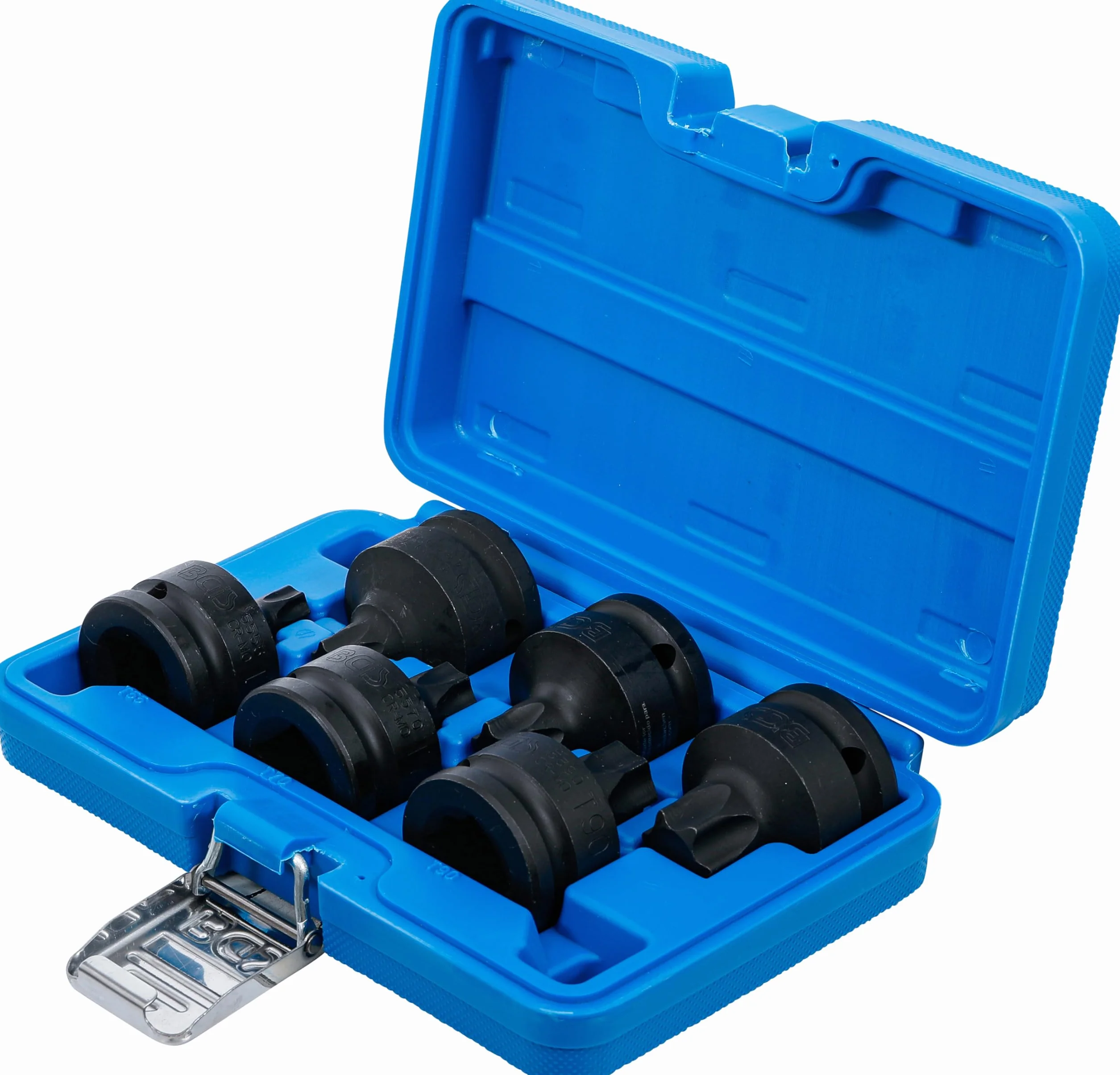 BGS 5055 | Zestaw nasadek udarowych do bitów | 20 mm (3/4") | profil T (do Torx) T55 - T100 | 6 szt.