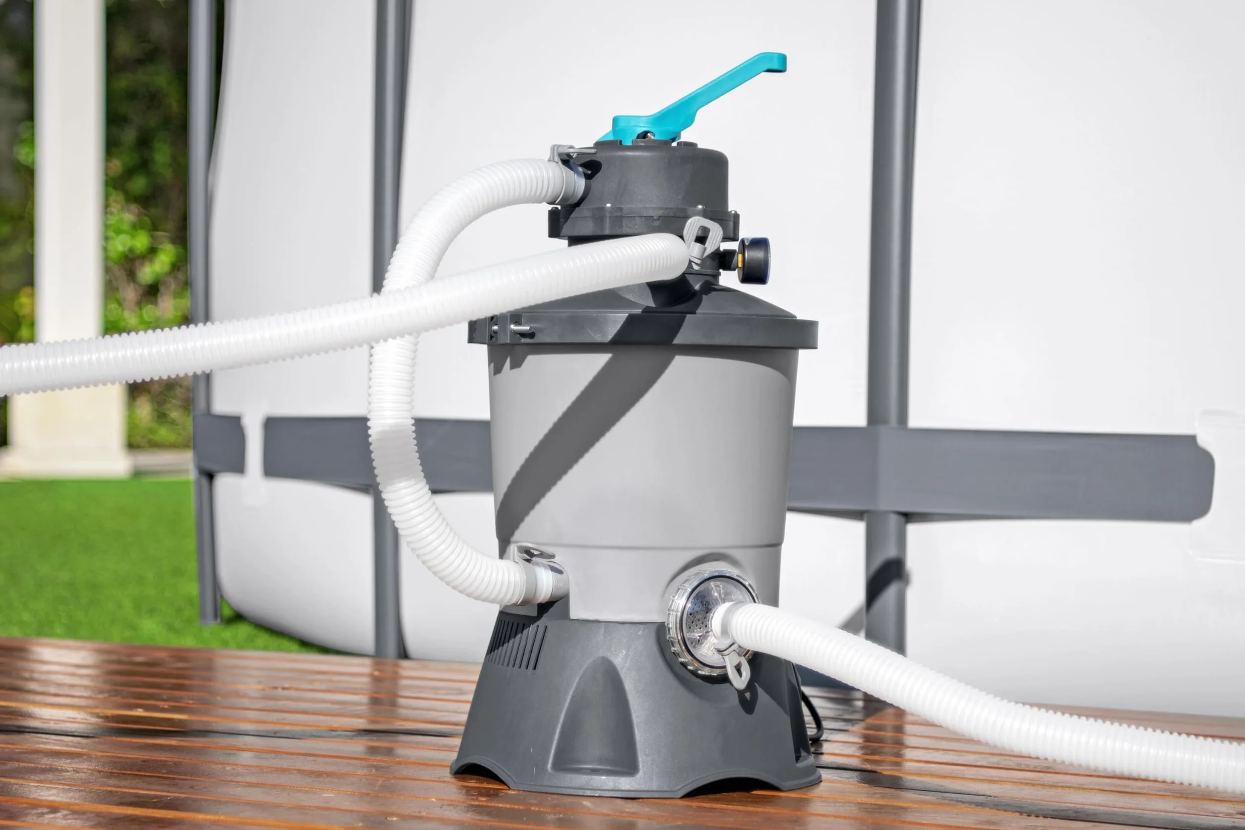Bestway 58515-7 pompa filtrująca piaskowa 3,596 l, szara