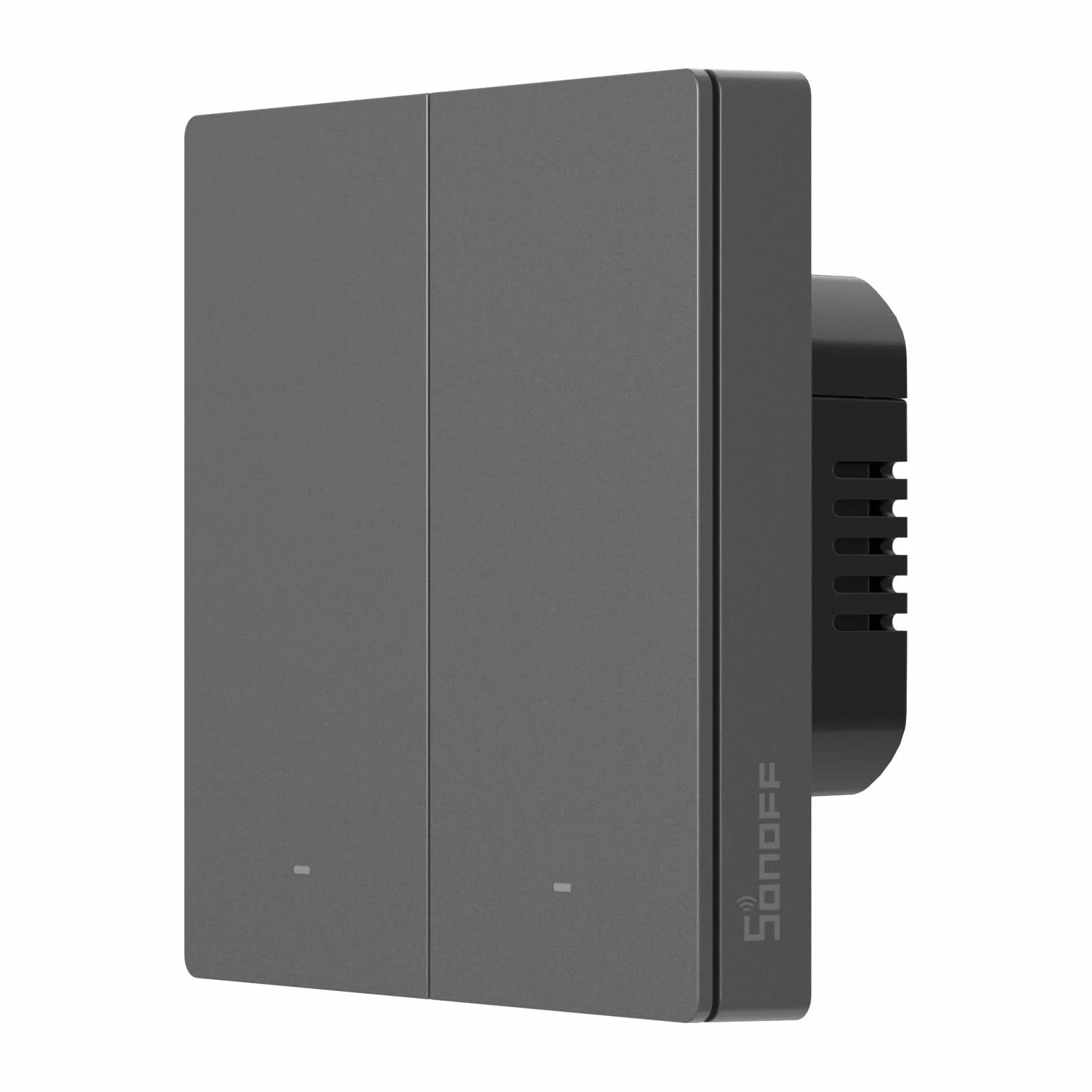 SONOFF M5 Matter Smart włącznik światła z Wi-Fi 2,4 GHz, 2-krotny przełącznik kołyskowy z timerem i sterowaniem głosowym, kompatybilny z Matter, Alexa i Google Home, wymagany przewód neutralny (typ 86