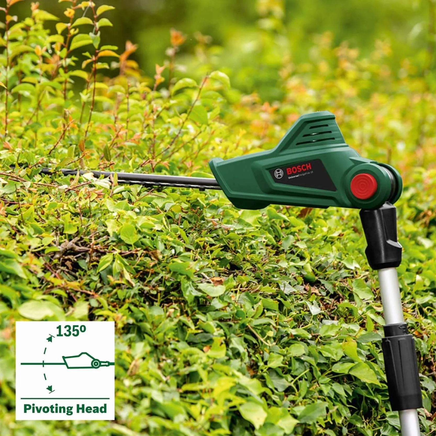 Bosch Universal HedgePole 18 akumulatorowy sekator teleskopowy 43 cm 2.6 m
