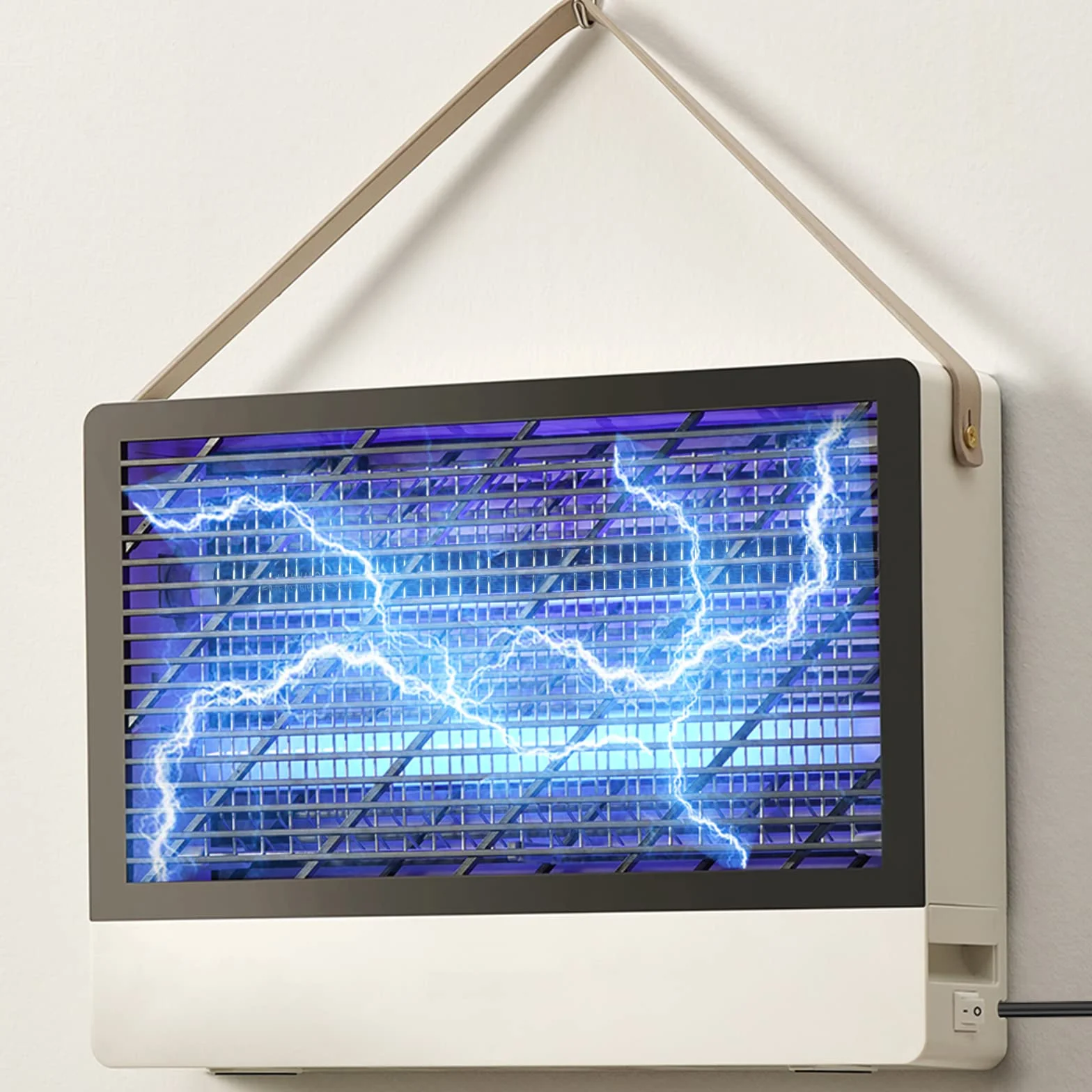 Cicha moc 20W elektryczna wewnętrzna łapka na owady wewnętrzna łapka na muchy elektroniczna komary ćma komar mucha owocowa komara lampa do zabijania owadów pułapka na muchy (Lamp)