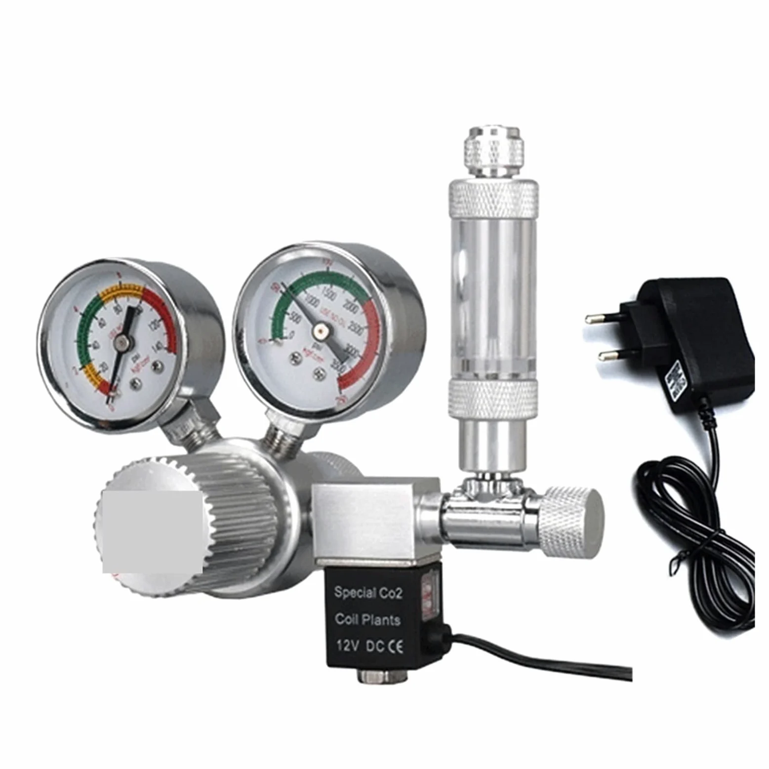 Sprzęt do spawania gazowego Akwarium DIYCO2 Regulacja regulacji wersja wyjściowa regulator ciśnienia 0-5 kg Zawór elektromagnesu zawór redukujący CO2 CO2 Akcesoria do pomp powietrza (Color : R120,