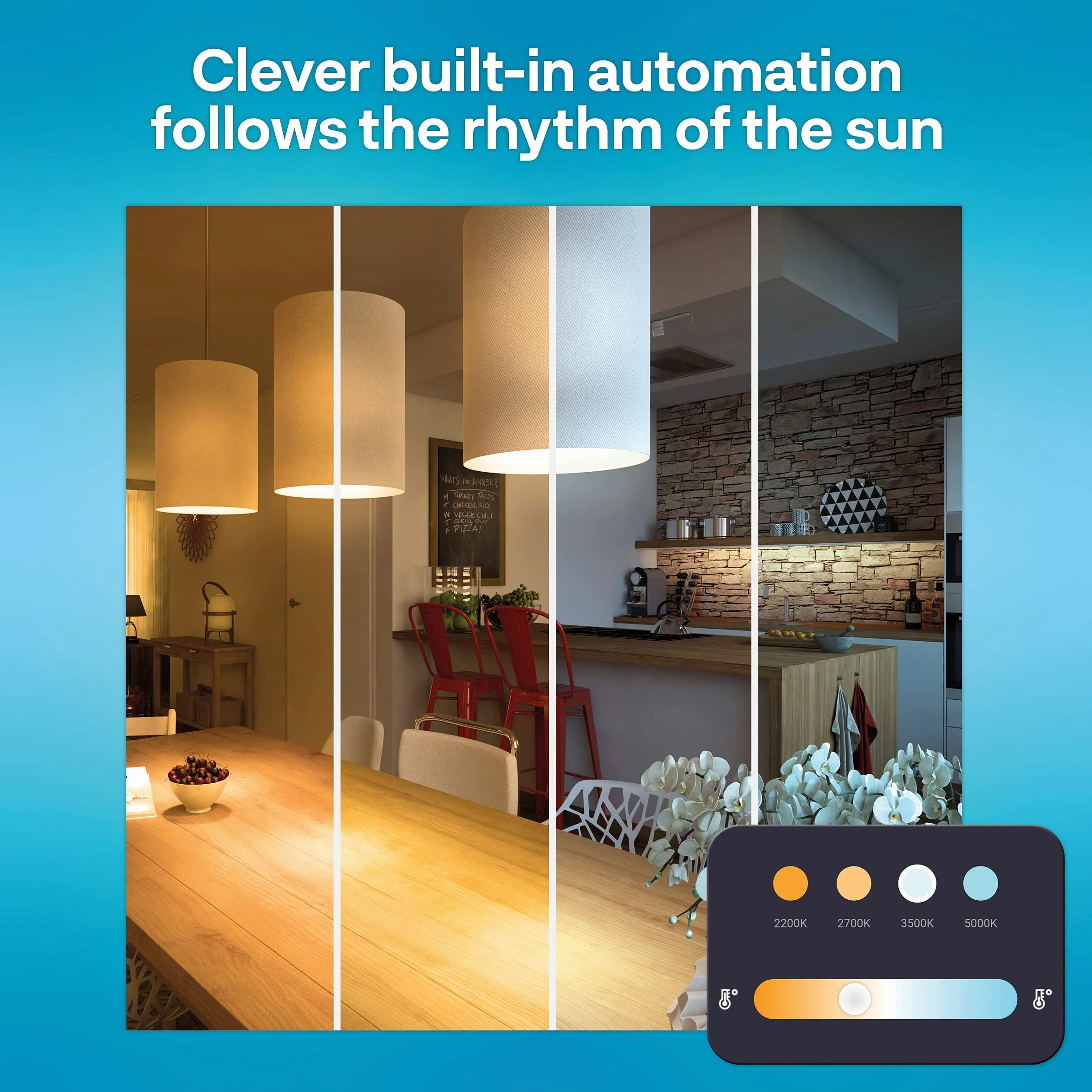 Innr E27 Smart WiFi Bulb White & Color, kompatybilna z Alexa & Hey Google, Wi-Fi (nie wymaga Smart Hub), 16 milionów kolorów, wszystkie odcienie bieli, RGBW
