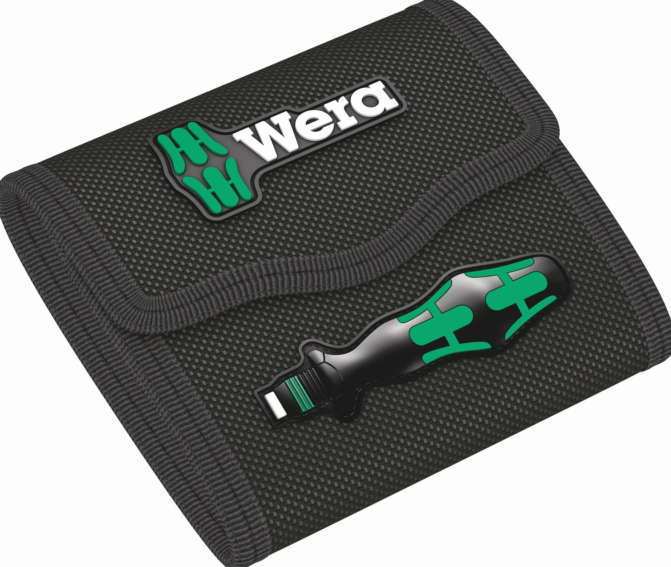 Wera Kraftform Etui na Narzędzia, Czarny/Zielony, 140,0 x 119,0 mm