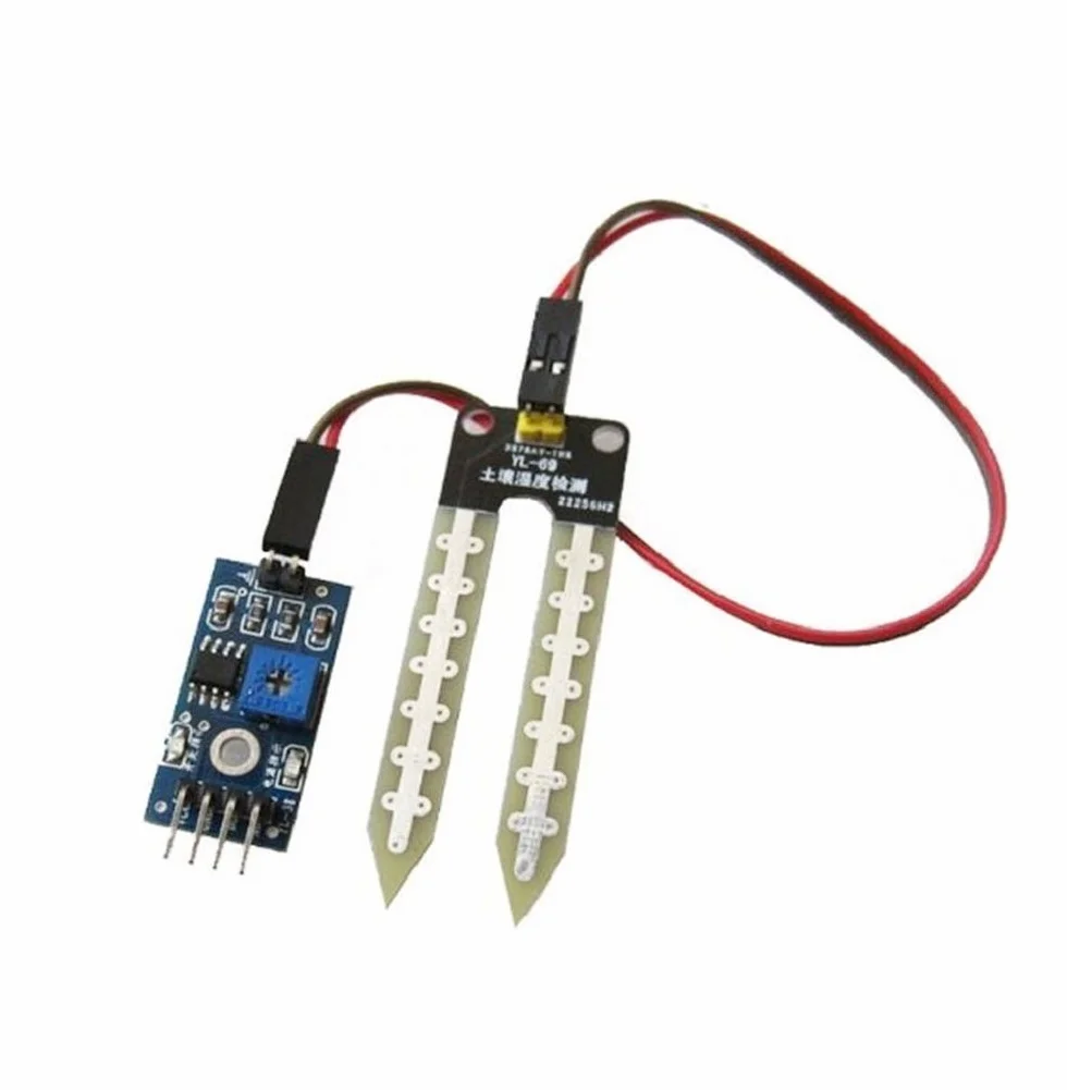 DollaTek 5 szt. Higrometr gleby czujnik wilgotno?ci wody modu? czujnik YL-69 i modu? HC-38 do Arduino