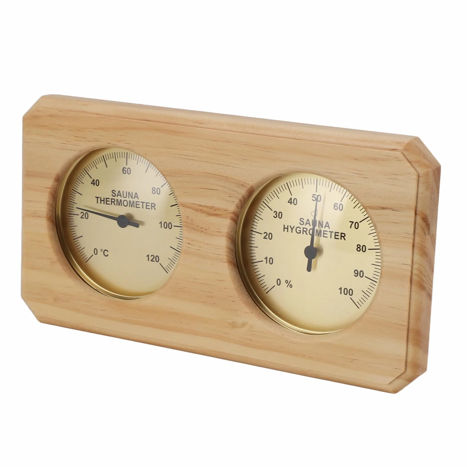 Termometr do Sauny Drewniany Higrometr Pomiar Temperatury