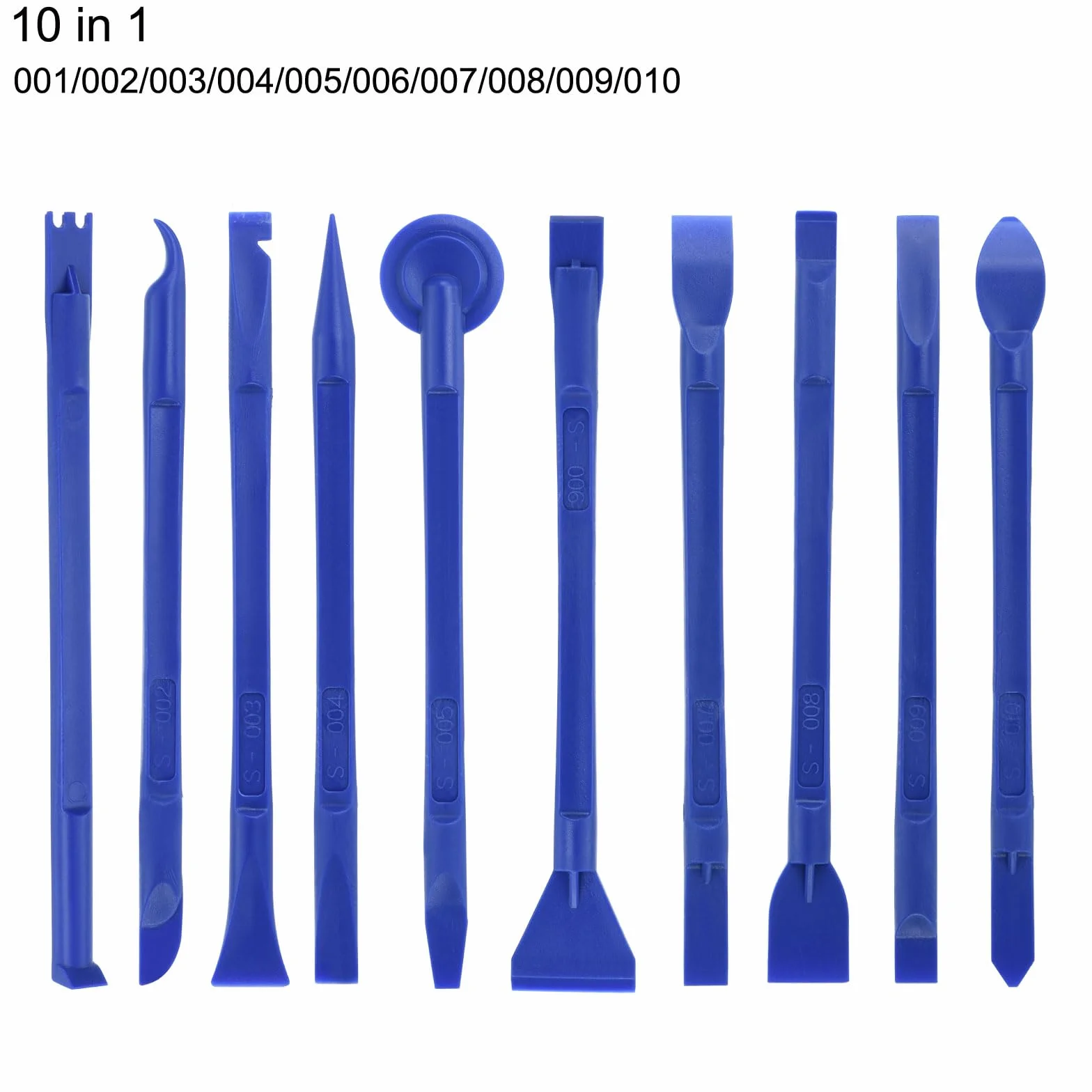 QUARKZMAN 10 w 1 Spudger Crowbars otwieracz dźwigni narzędzia do naprawy elektroniki zestaw do telefonu komórkowego Laptop PC tablet niebieski