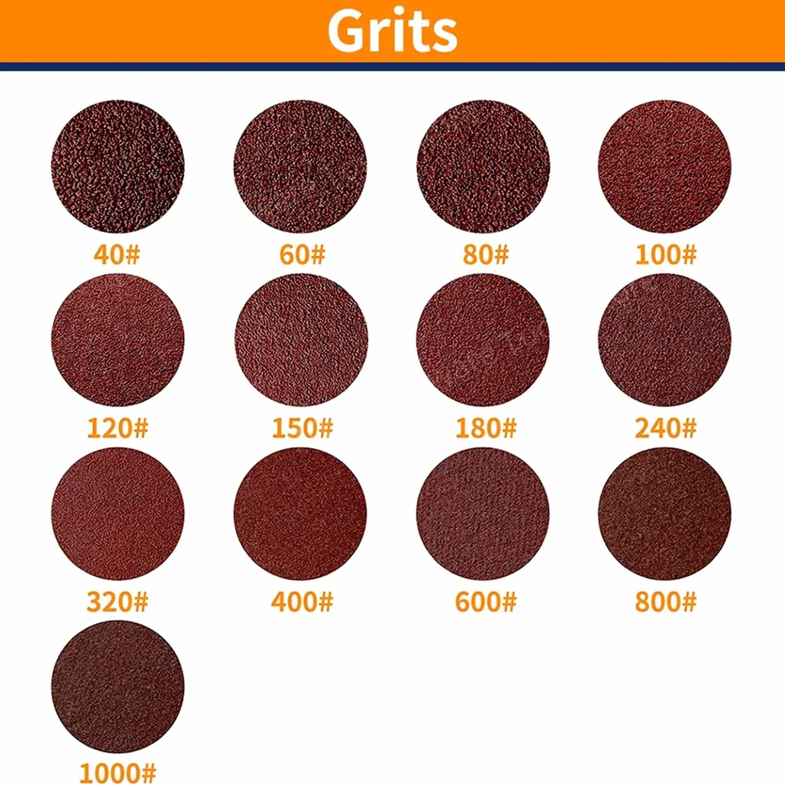 Pasy szlifierskie, Taśmy szlifierskie 10 szt. 457 x 75 mm 40-1000 Ziarnistość Do drewna i metalu(P40)