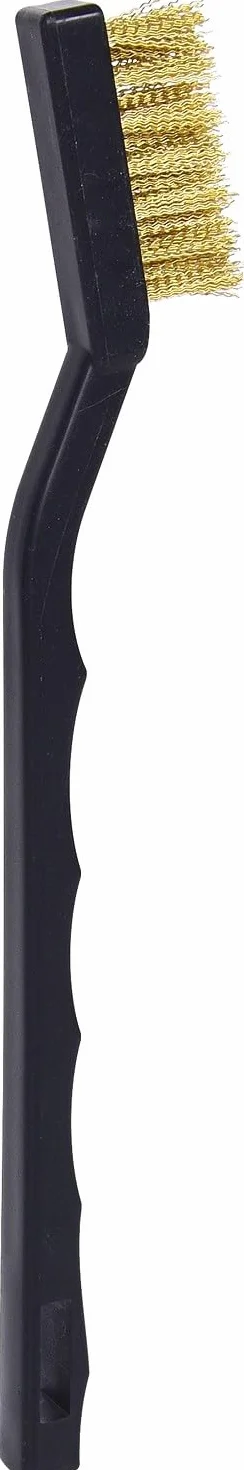 KS Tools 201.2316 Szczotka druciana do świec zapłonowych z drutu mosiężnego, 2-rzędowa, 170mm