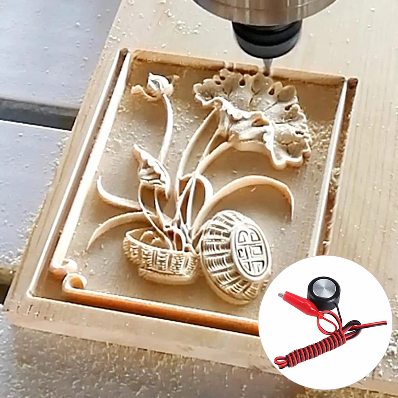 CNC płytka dotykowa frezarka osi Z sonda do ustawiania narzędzi frezarka grawerka CNC automatyczna kontrola sondy do ustawiania instrumentu