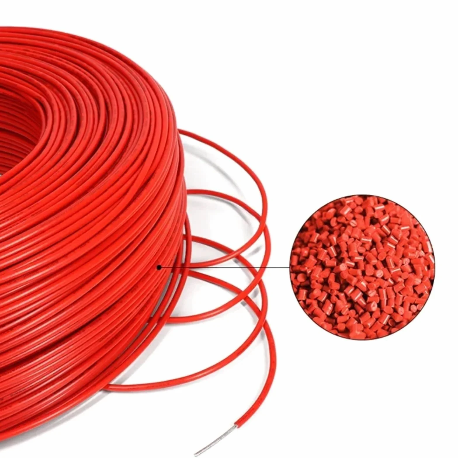 2~50m 1007 Kable jednogodzinowe 26 24 22 20 18 16 14AWG izolowane przedłużające PCW (żółty; 2 metry; 22AWG)