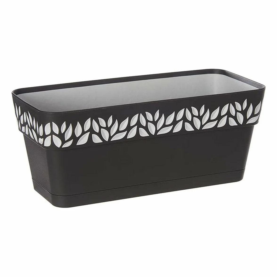 Stefanplast Skrzynka na kwiaty Opera Cloe 30 cm szara
