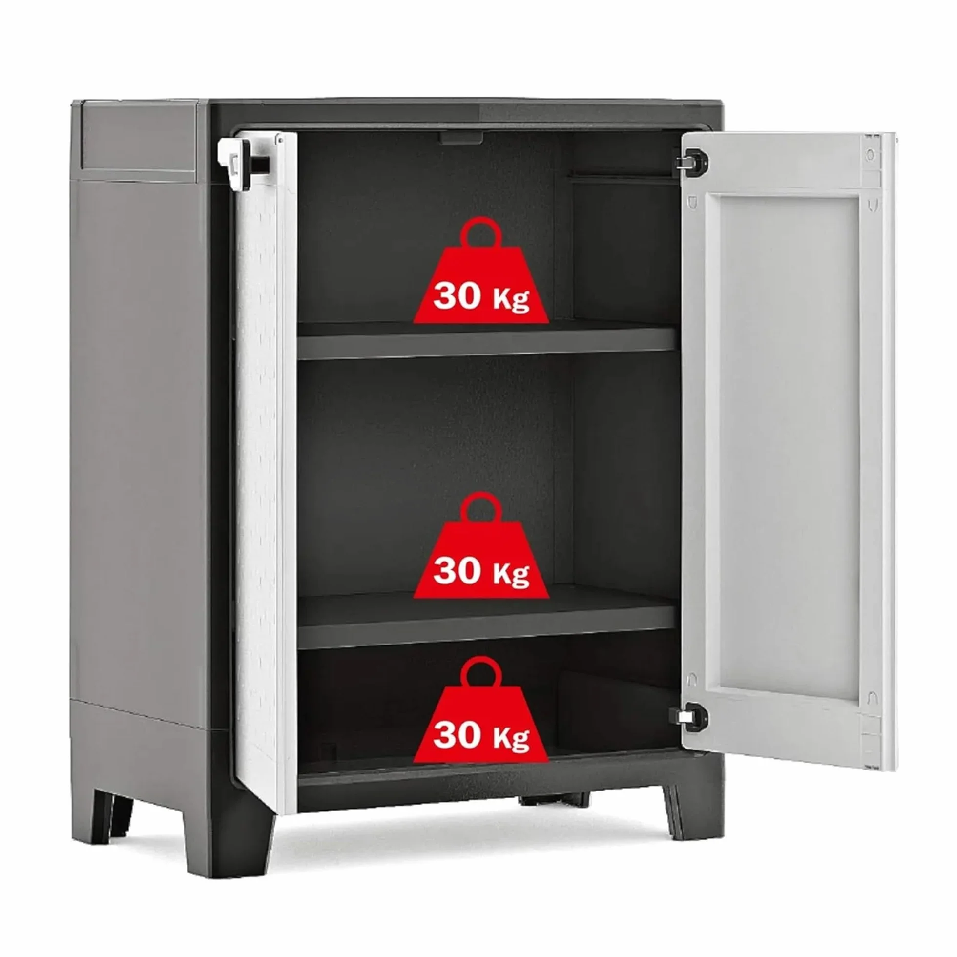 Keter Tytan XL Szafka Szary 80 x 44 x 100 cm