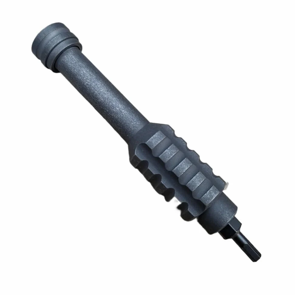 Śrubokręt ze stopu EDC PEI przenośny gadżet sprzęt do jazdy na świeżym powietrzu kemping wielofunkcyjny sprzęt narzędzia EDC (tytan B 6 mm)
