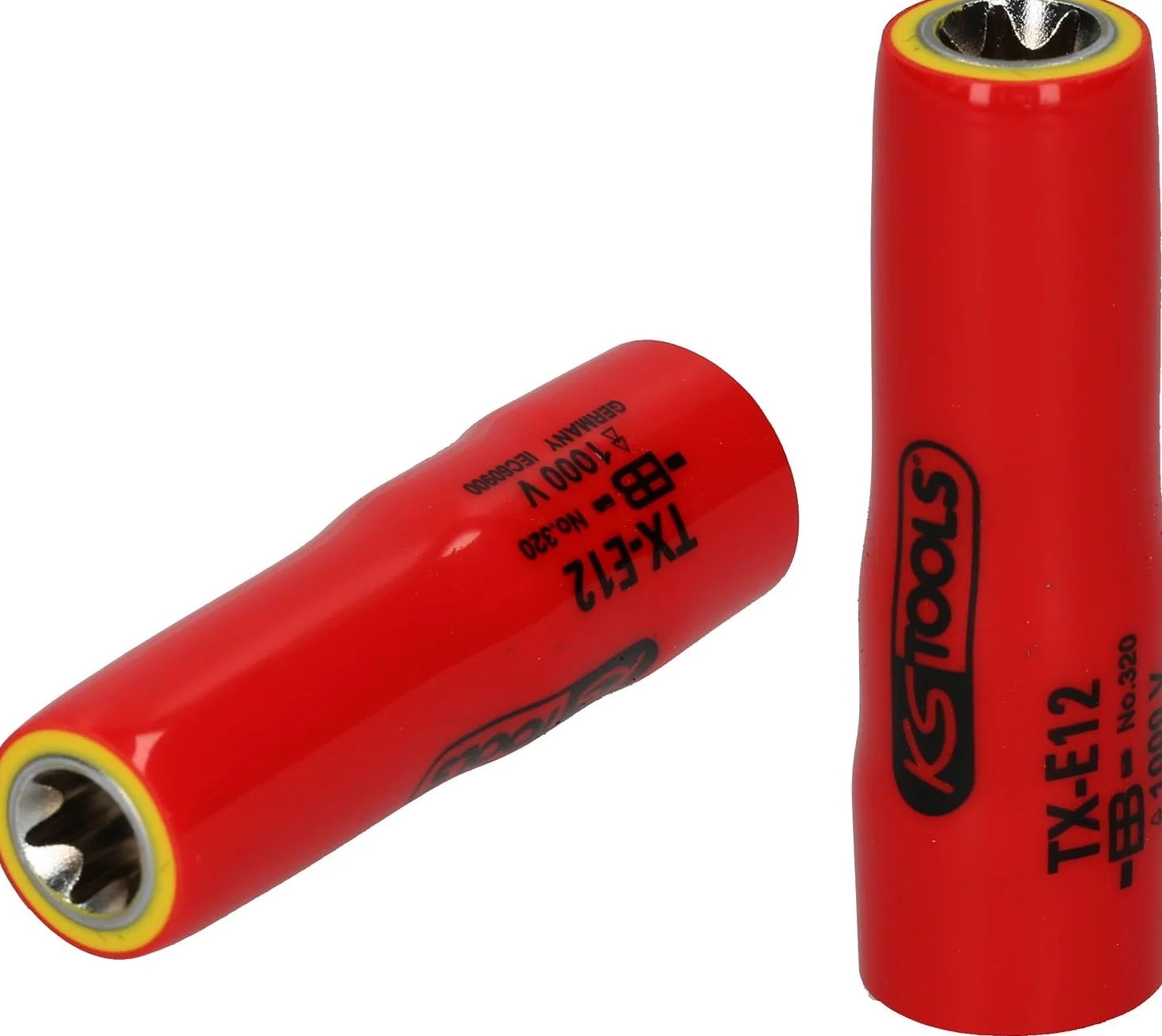 KS Tools 117.2374 3/8" Torx-E-Nasadka z izolacją ochronną, E18,długa