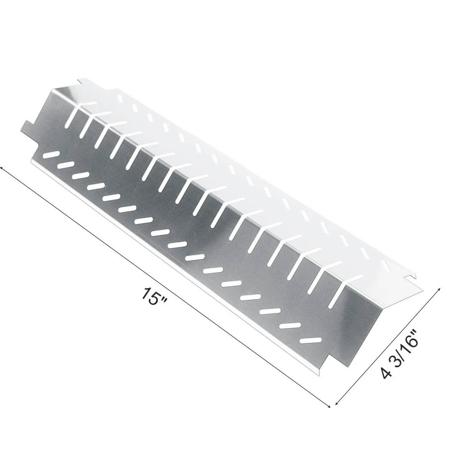 94011 (3-pak) części zamienne do grilla gazowego części zamienne do grilla ze stali nierdzewnej płyty grzewcze grill gazowy osłony termiczne dyfuzor namiotowy do Charbroil, Costco, Centro,