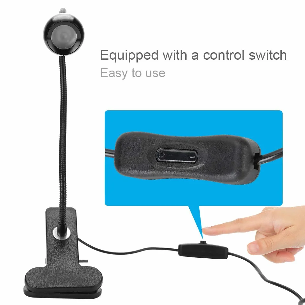 Lampa UV ultrafioletowa LED, USB 3W Lampa kleju UV Ultrafioletowa dioda LED Fioletowe światło USB Z klipsem i przełącznikiem do naprawy telefonu banknot fluorescencyjny
