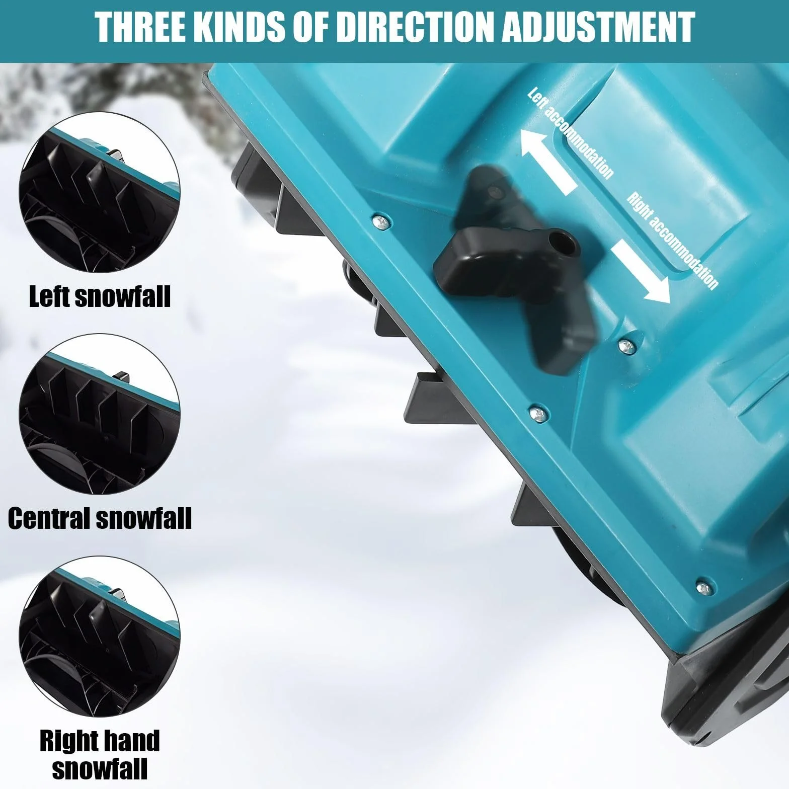 Makita Akumulatorowa Odśnieżarka Bezszczotkowa 18V 33cm 8m 600W Składana
