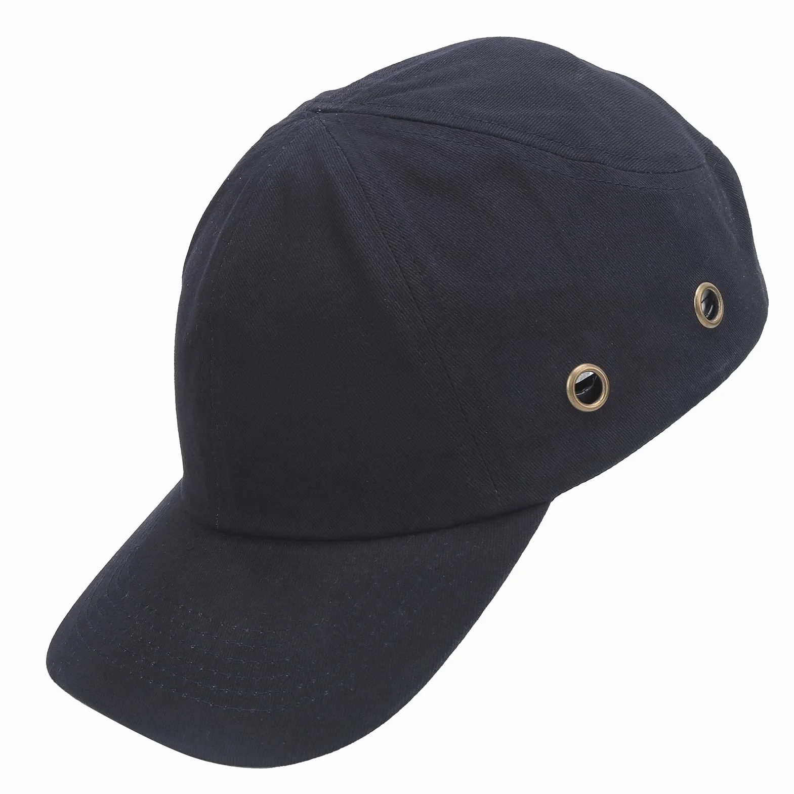 Czapka z Daszkiem, Ochronna Hard Hat Amortyzująca Konstrukcja Wewnętrznego Kasku (Czarny)