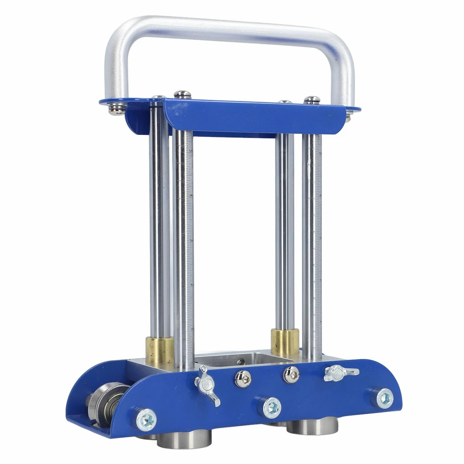 Giętarka do Walców Metalowych, Wałek do Gięcia Pod Kątem 0‑90° Narzędzie do Gięcia Blachy Stalowej Aluminiowej z Nożycami Maszyna do Walcowania Blachy do Paneli
