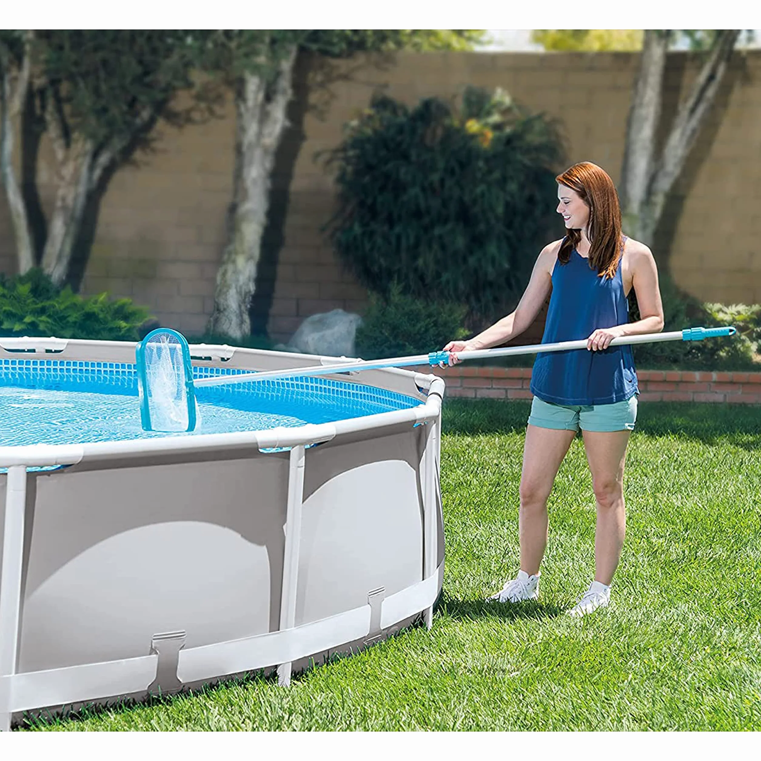 Intex Deluxe Pool Maintenance Kit – akcesoria basenowe – zestaw do czyszczenia basenu – 5-częściowy