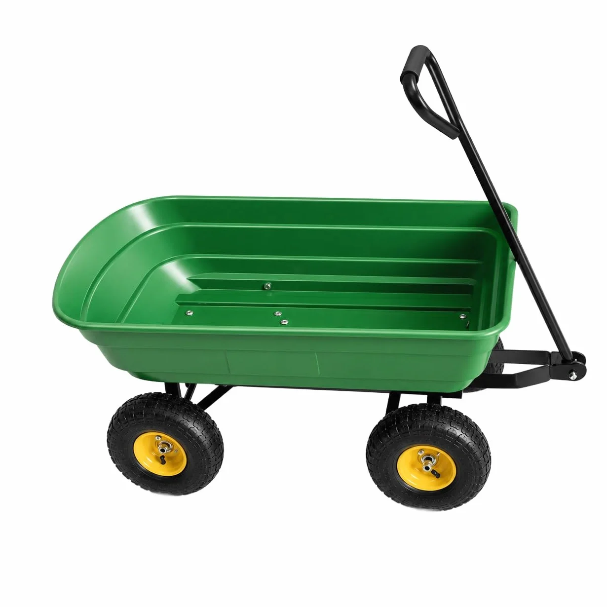 RESSER Wózek Ogrodowy Transportowy Przyczepka 3w1 Wywrotka 300kg
