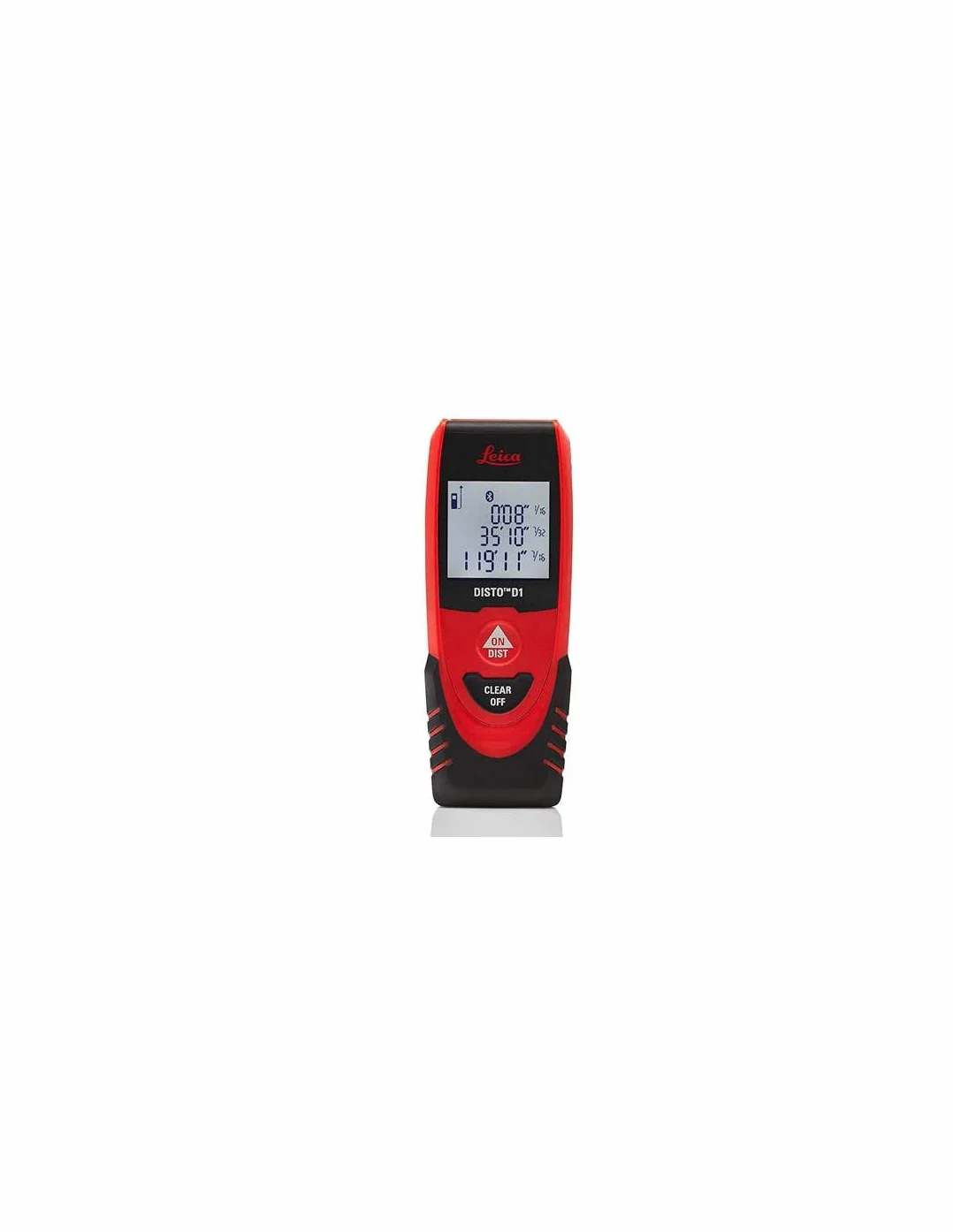 Leica Geosystems 843418 Dalmierz Laserowy, 3 V, Czarny/Czerwony, do 40 m
