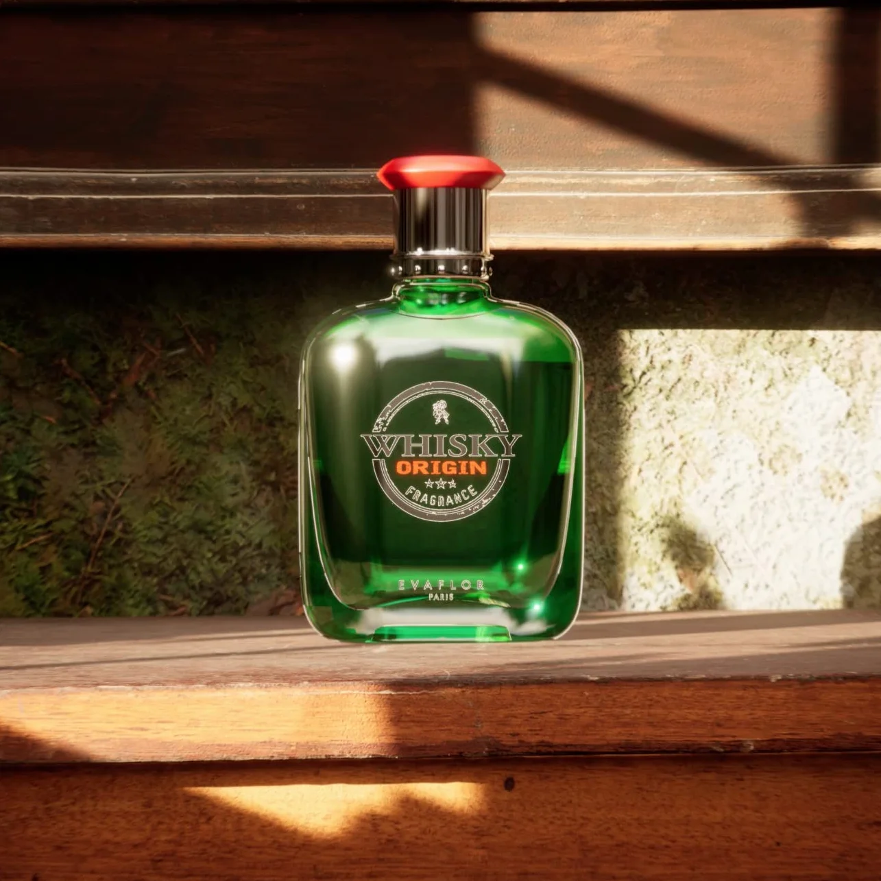 WHISKY Origin • Zestaw Woda toaletowa 100 ml + Dezodorant 150 ml • Spray • Perfumy męskie • Zestaw prezentowy • EVAFLORPARIS