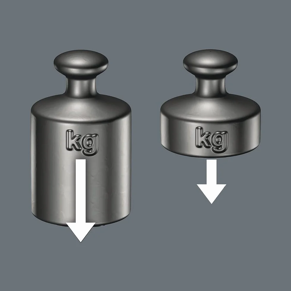 Wera 840/4 Impaktor Bit Hex-Plus 5 mm x 50 mm zgrzebny