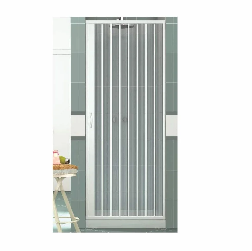 EASY KIT Drzwi prysznicowe składane PCW 100x185 cm biały