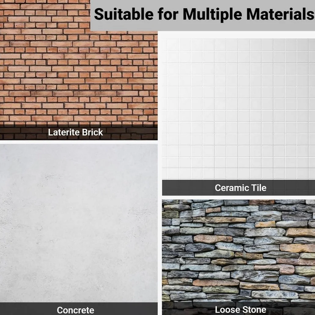 Dłuta do płytek SDS Max do elektrycznych wiertarek udarowych z trzpieniem SDS Max, 28 cm x 7,5 cm, płaskie dłuta ze stali chromowej 40CR do ceramiki, cementu, betonu, ściany z cegły, kamienia, 2 szt
