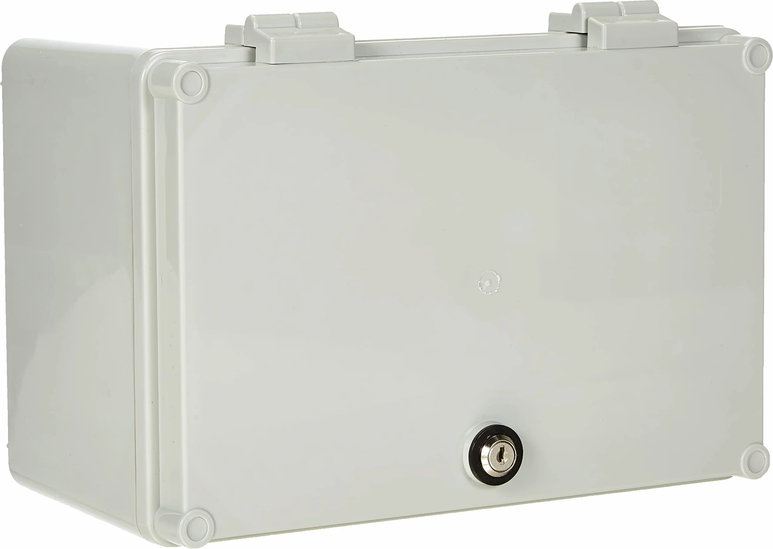 ELEKTRO-PLAST Szafka sterownicza UNI-mini z zamkiem 300 x 200 x 160 mm natynkowa szafa rozdzielcza obudowa przemysłowa skrzynka sterownicza 43.01 IP65 5900, biała
