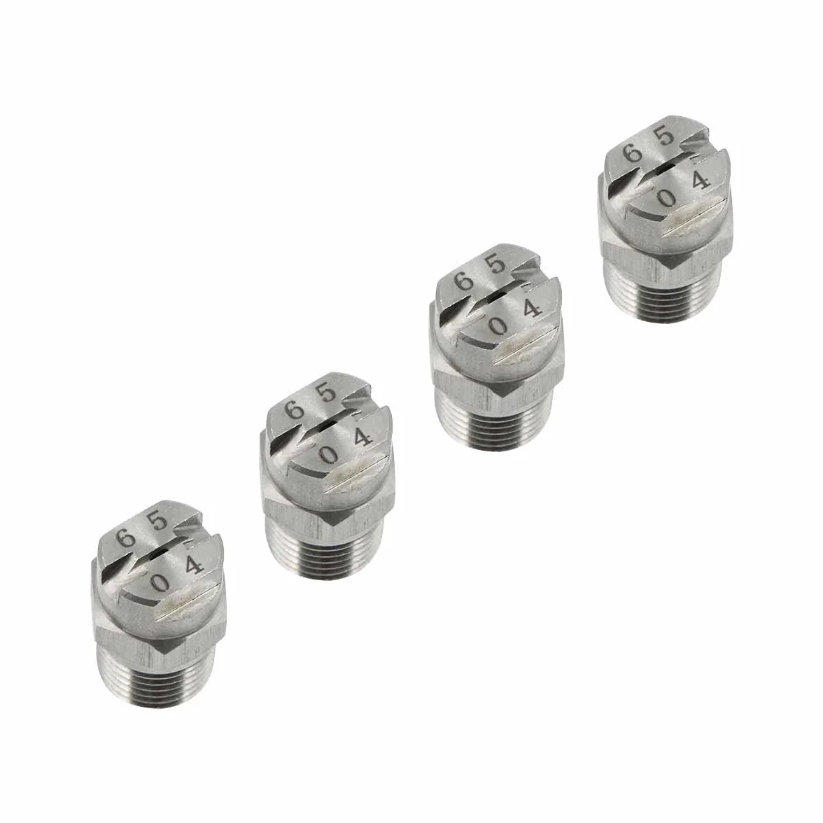 Dysza natryskowa wysokociśnieniowa 65 stopni 1,3 mm 1/4" 4 sztuki