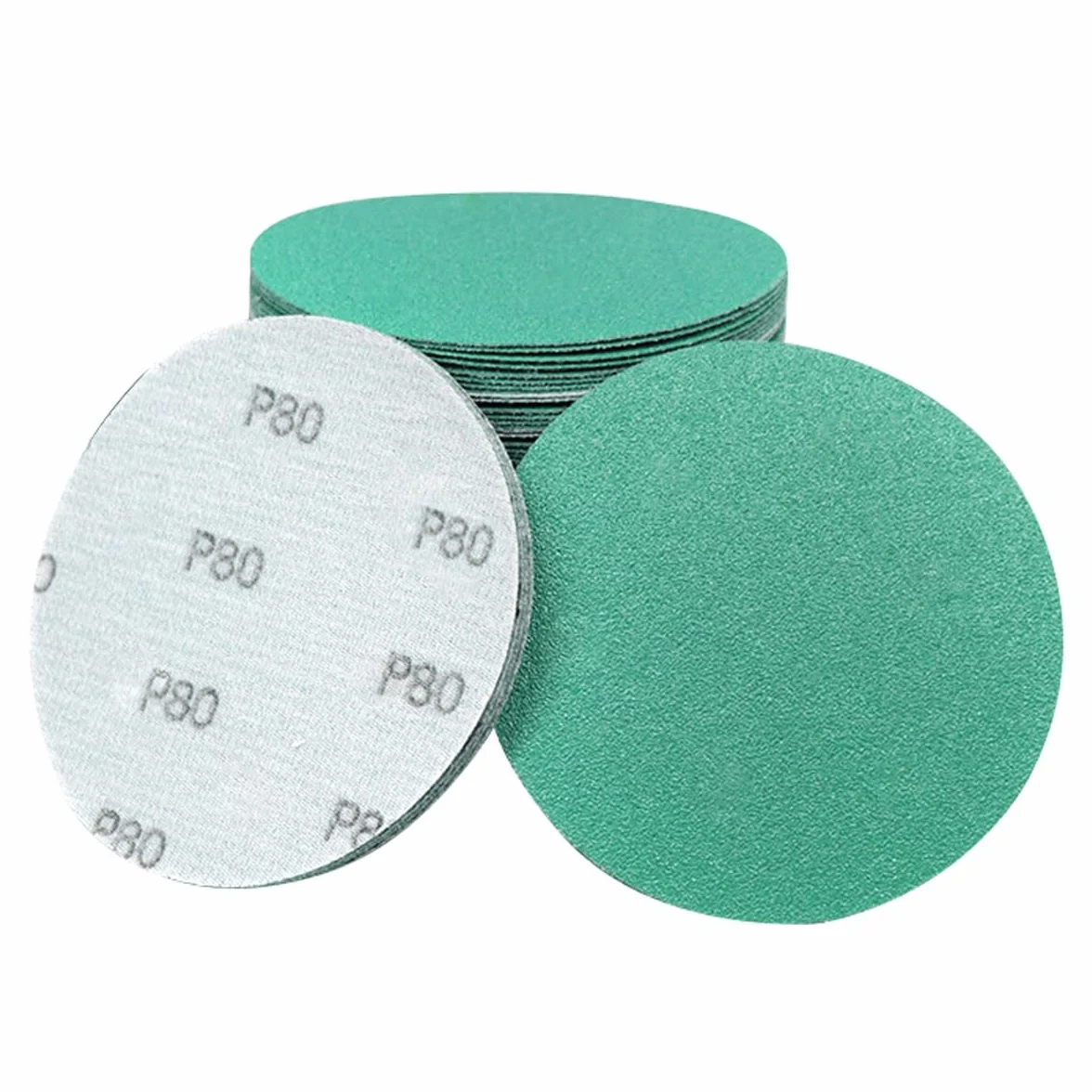 Tarcze szlifierskie 125 mm do szlifowania na mokro i na sucho – 100 szt. wodoodpornego papieru ściernego z haczykiem i pętelką – ziarnistość 60-2000 do szlifierek oscylacyjnych losowych(320grit)