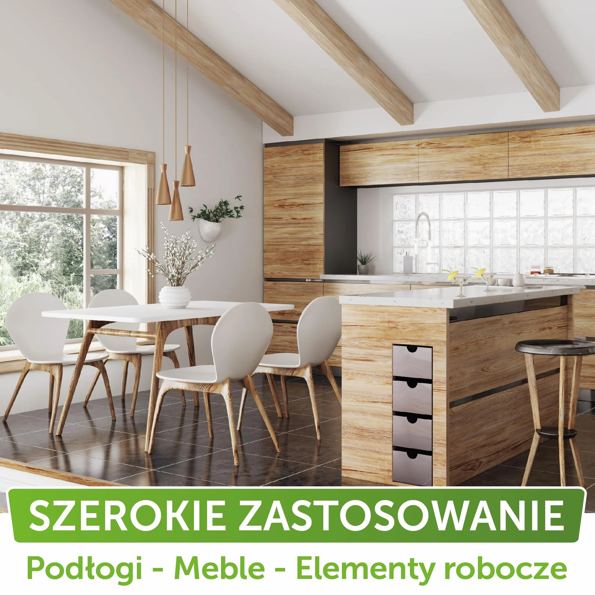 Nordicare Wosk Twardy Olejny [500ml] bezbarwny do pielęgnacji drewna I Wood Wax bezbarwny olej do różnych rodzajów drewna I Wosk olejny do drewna, Wosk olejny do drewna, olej do pielęgnacji drewna…