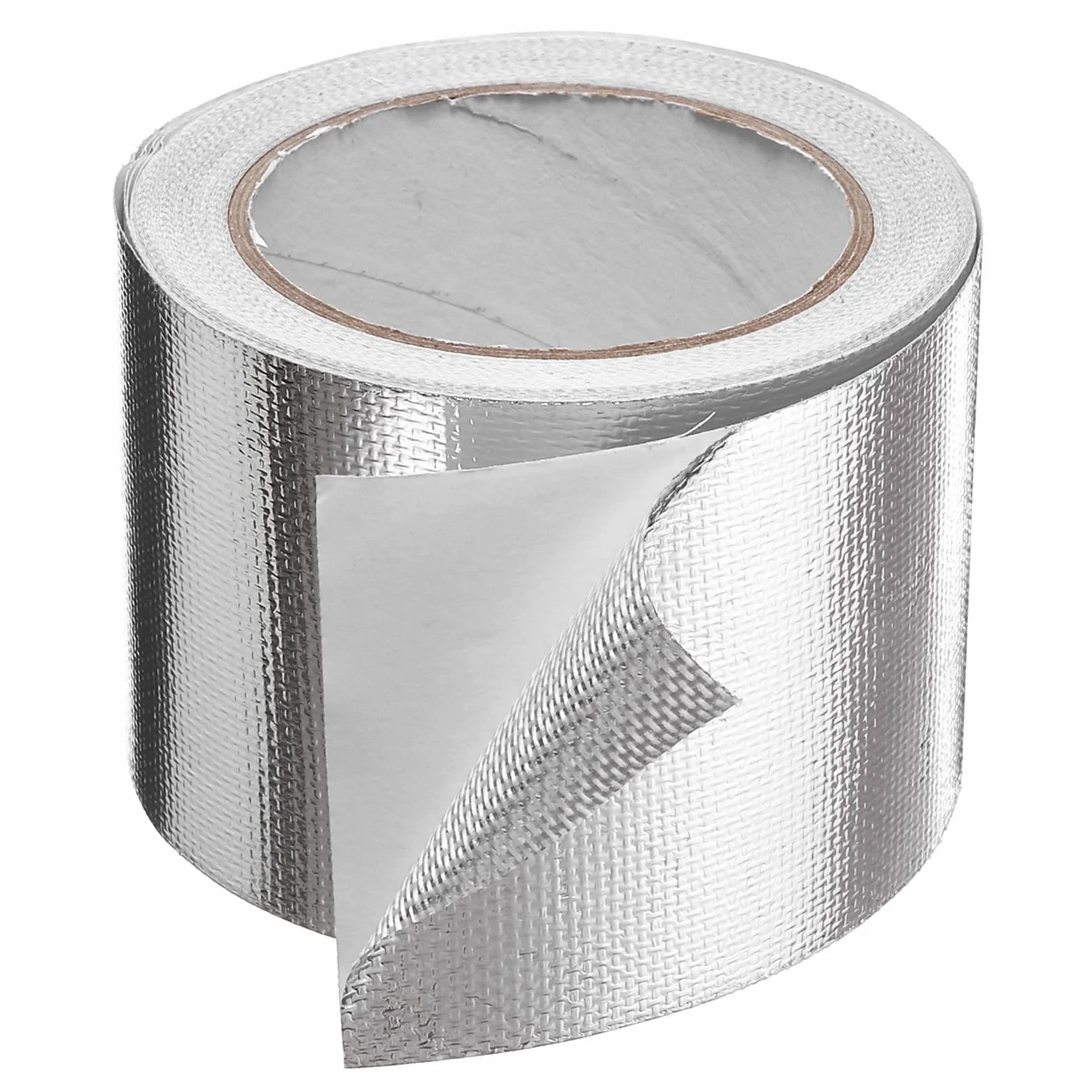 QUARKZMAN Taśma termoizolacyjna 8 cm x 65,6 m, wodoszczelna, ochrona przed słońcem, izolacja akustyczna, odporna na wysokie temperatury, srebrna taśma aluminiowa, grubość do napraw samochodów