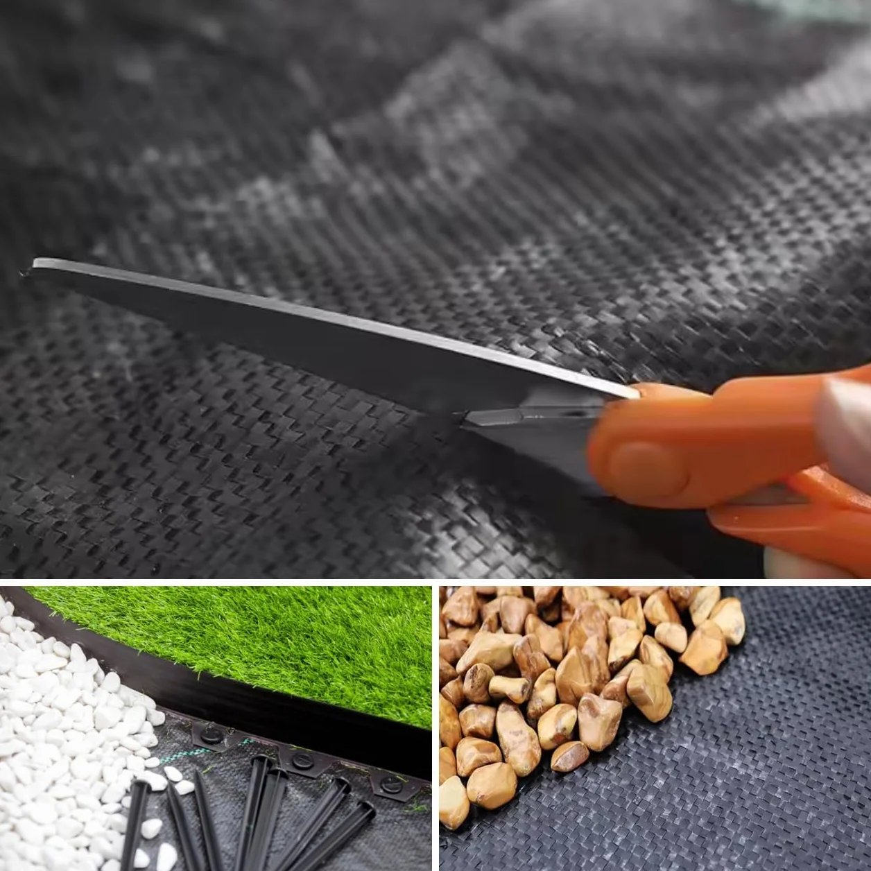 GARDENIX Włóknina przeciw chwastom 70 g/m² 0,8 m x 5 m czarna