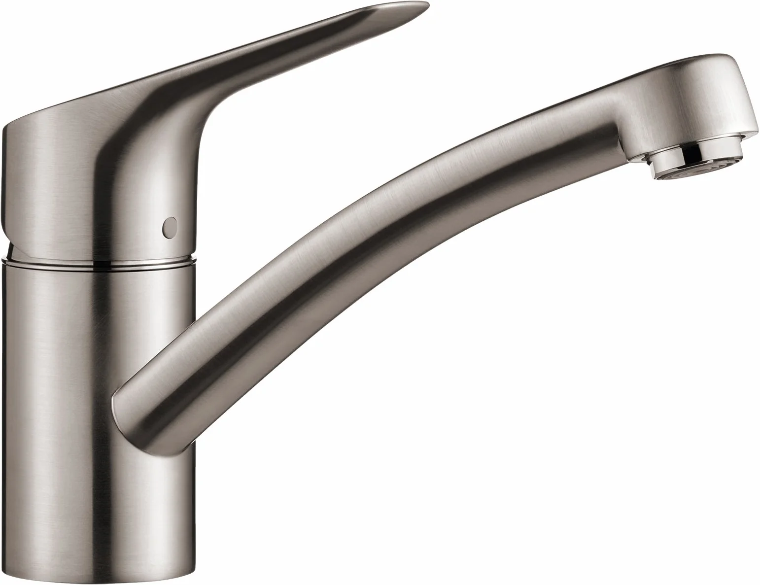 Hansgrohe 13860000 Mysport S bateria zlewozmywakowa do zlewów kuchennych, z dyszą obrotową 360°, szara, 13860800