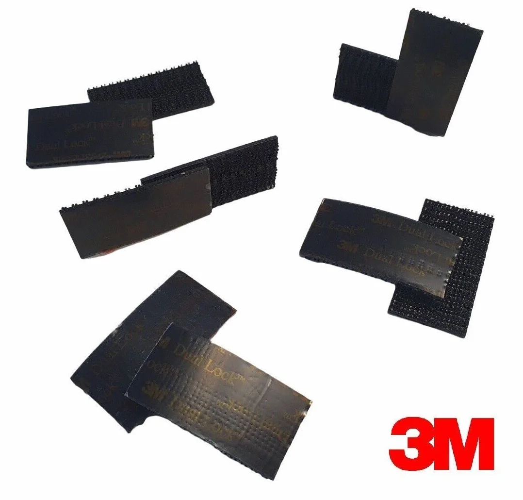 3M Dual Lock SJ 3550 CF podkładka samoprzylepna 25,4 mm x 50 mm - 12 sztuk | do 6 odwracalnych połączeń