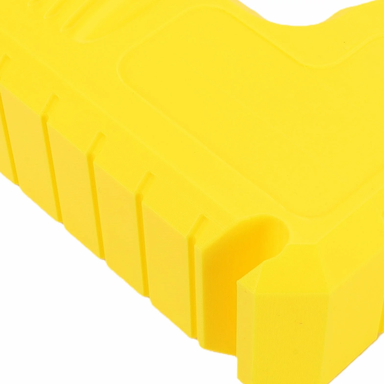 Generic Kompaktowy Adapter Przyłącza Pyłu do Piły Stołowej Efektywne Odprowadzanie Pyłu do Piły Stołowej DWE7485 Instalacja Zatrzaskowa Żółty, Odporny na Uderzenia materiał Polimerowy