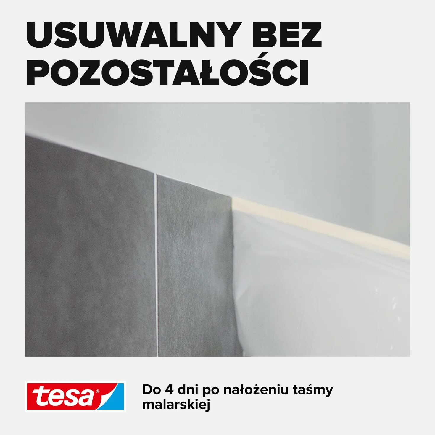 tesa Easy Cover uniwersalna folia Transparent 25m x 550mm