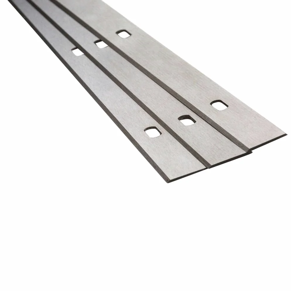 Nóż systemowy – zestaw 12 szt. | 161 × 18,6 × 1 mm | 2 otwory | rozstaw otworów 140 mm | niemiecka jakość