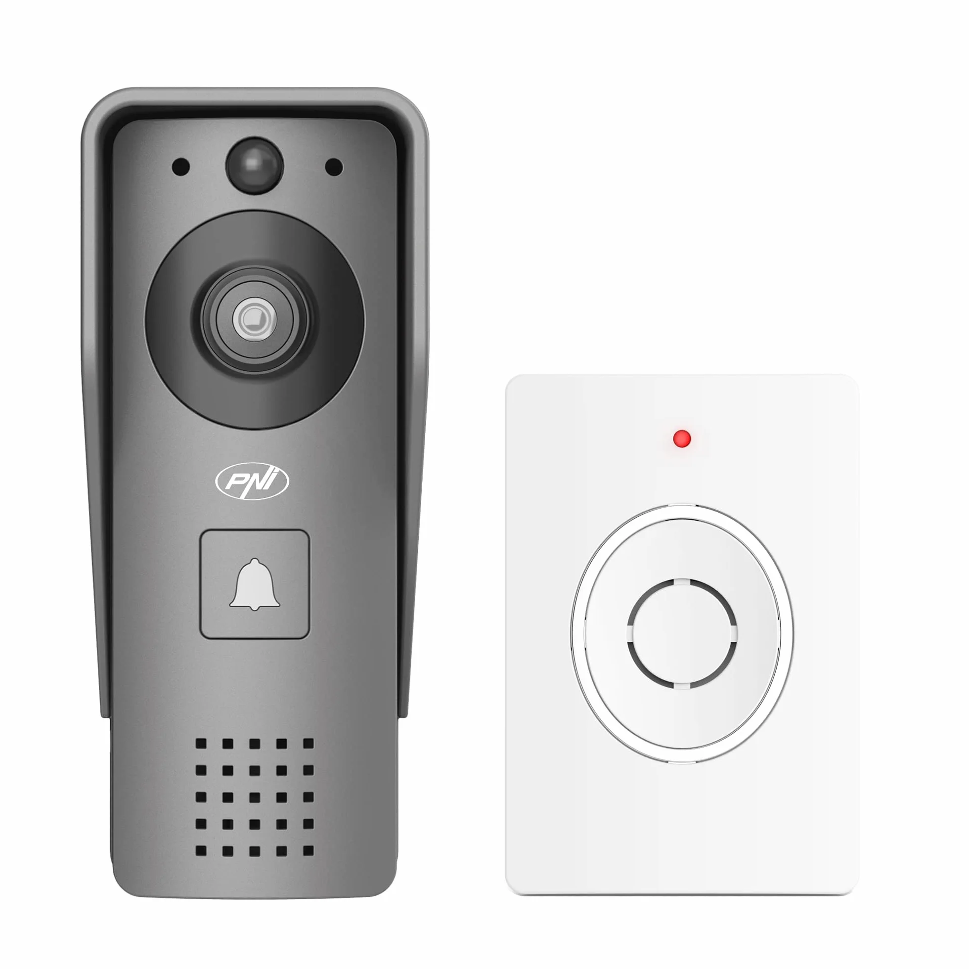 Inteligentny wideodomofon PNI House 910 WiFi HD, P2P, sterowanie elektryczne, inteligentny z innymi produktami kompatybilnymi z Tuya