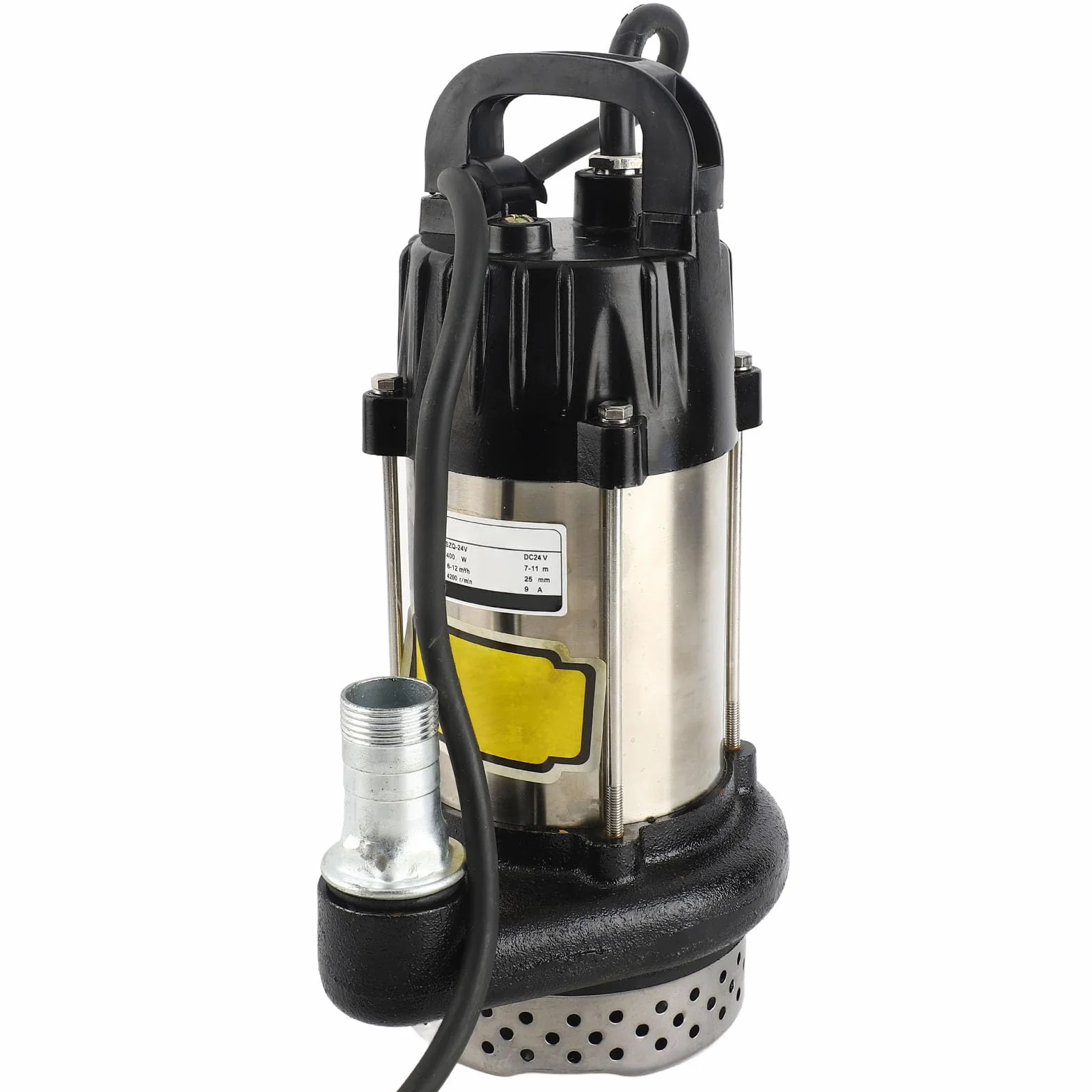 Bomba de Agua Sumergible, Bomba Sumergible de Agua DC Bezszczotkowana Pompa Zanurzona Szq - 24V 400W DC24V 1in Zanurzka Pompa Opuszcza Zanurzalna Pneumatyczna Pneumatyczna