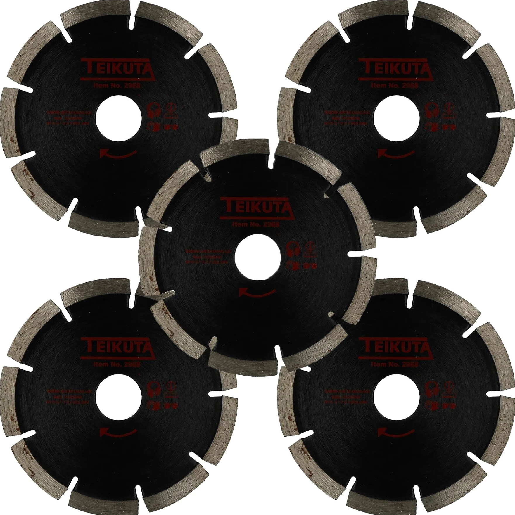 115 mm x 8 mm Diamentowa tarcza do zaprawy tarczowej tarcza tnąca ostrze murarskie 5 szt